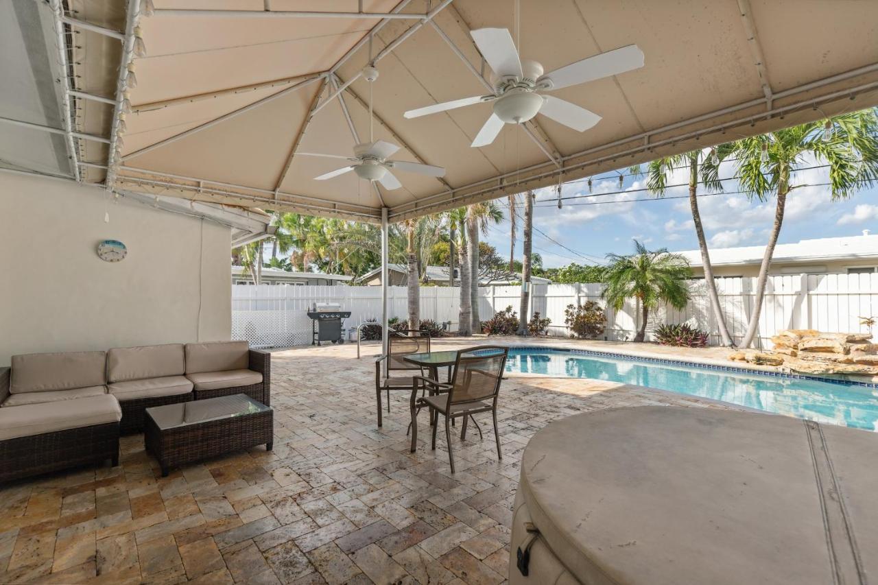 Chic Fort Lauderdale House With Private Pool Buitenkant foto